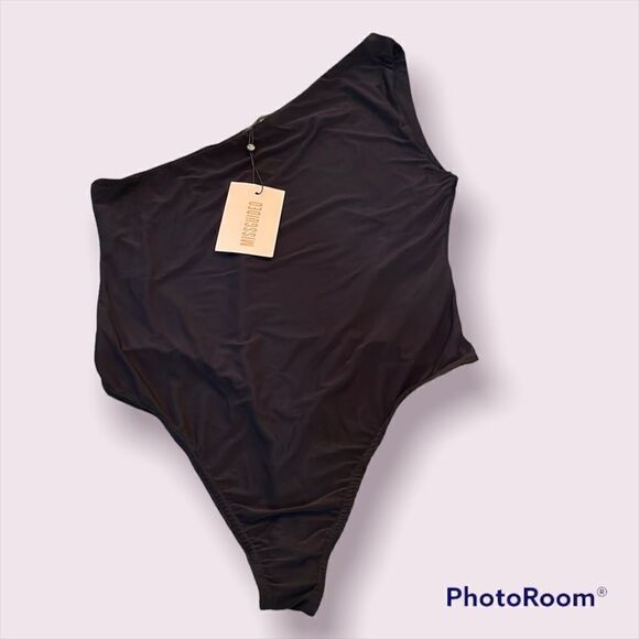 MISSGUIDED *NWT* Seam Free One Shoulder Bodysuit - Picture 2 of 9